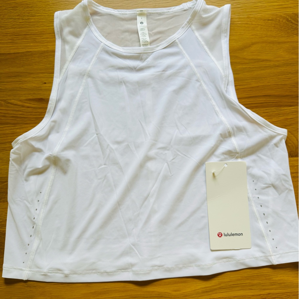 Lululemon Sculpt Cropped Tank